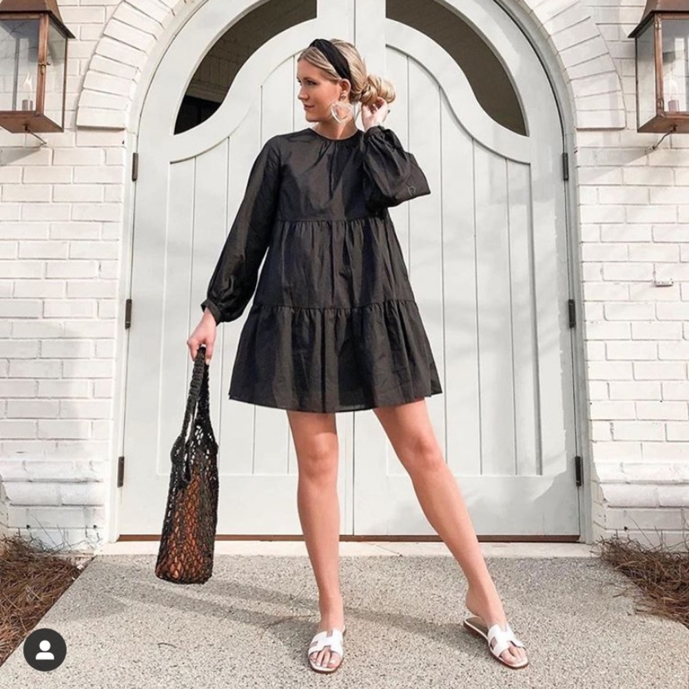 Who What Wear Collection Tiered Babydoll Dress